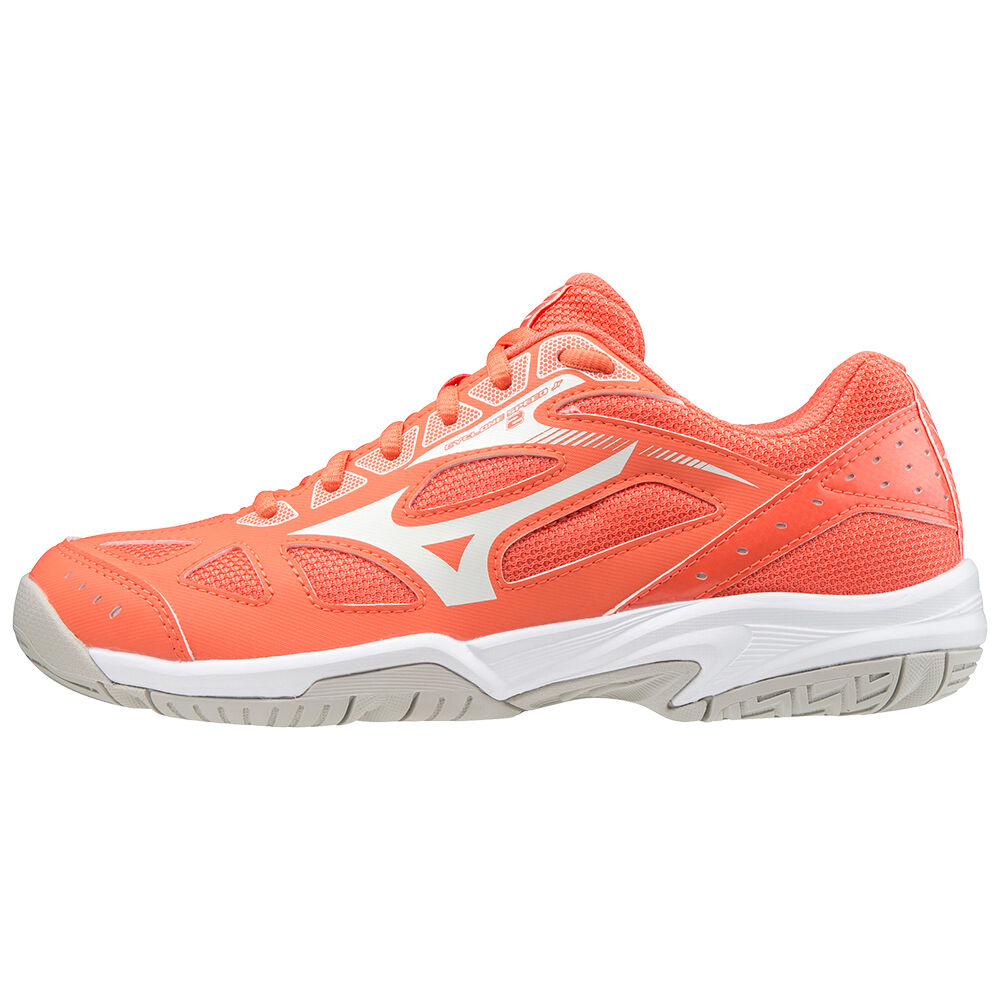 Mizuno Cyclone Speed 2 Nb Netball Skor Dam Korall Vita | 871502DLW