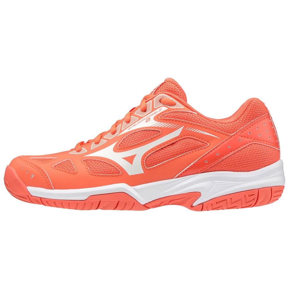 Mizuno Cyclone Speed 2 Volleybollskor Dam Korall Vita | 307985SBT