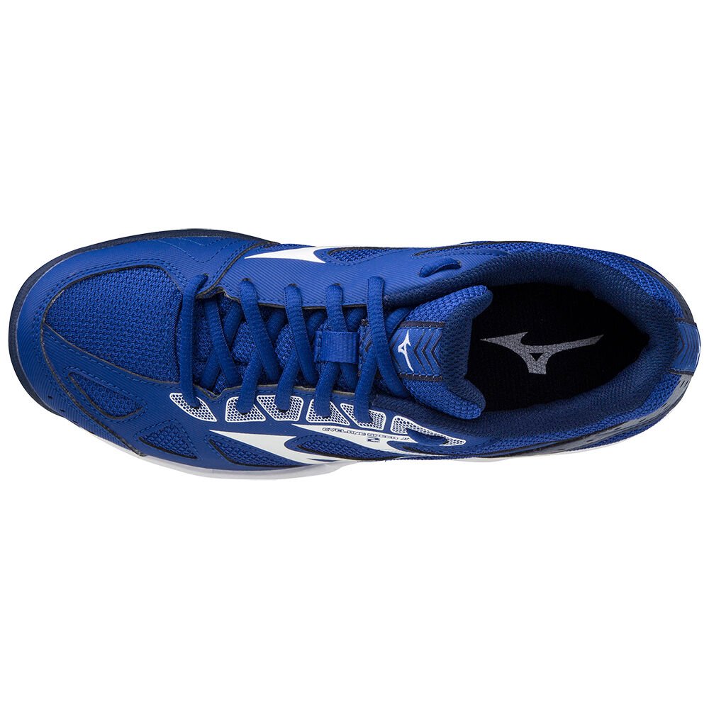 Mizuno Cyclone Speed 2 Volleybollskor Dam Blå Vita | 623980ETJ