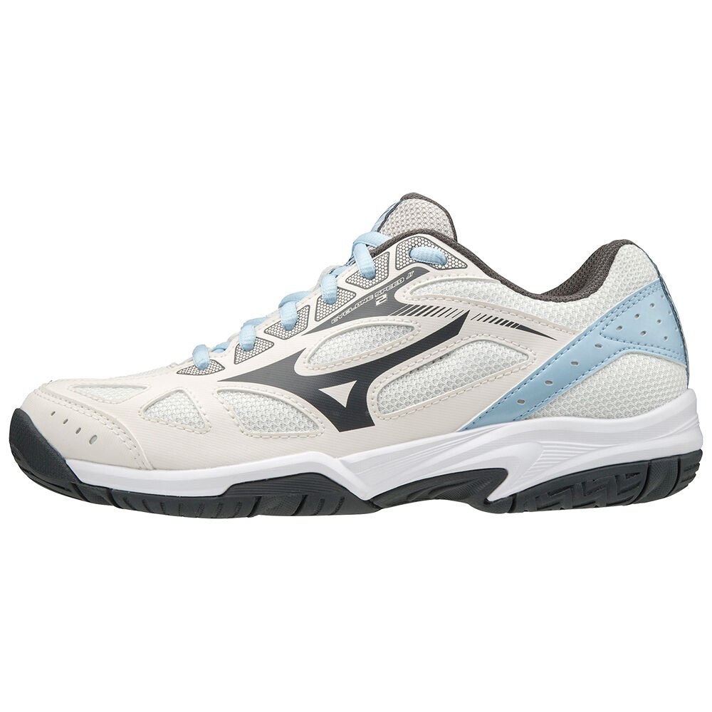 Mizuno Cyclone Speed 2 Volleybollskor Dam Vita Grå | 641238ECN