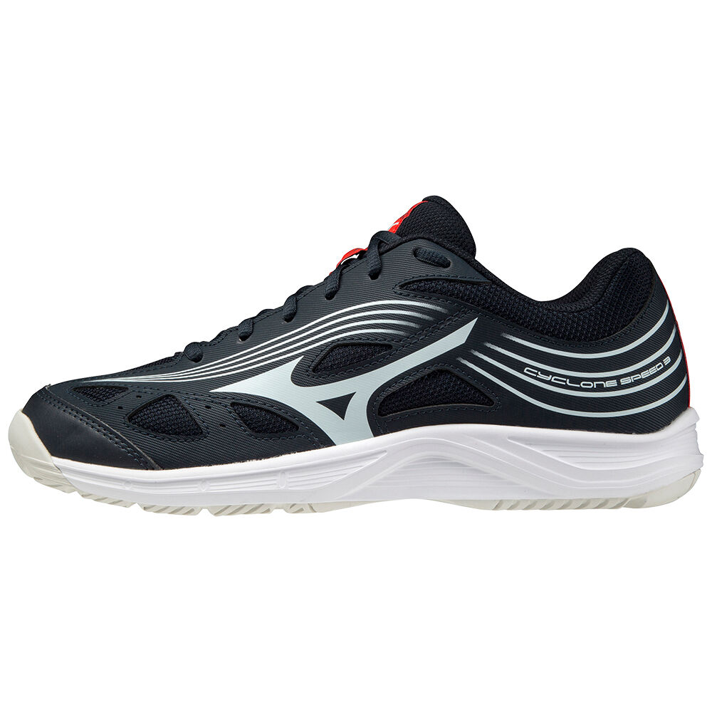 Mizuno Cyclone Speed 3 Volleybollskor Herr Svarta Blå Röda | 364052QDU