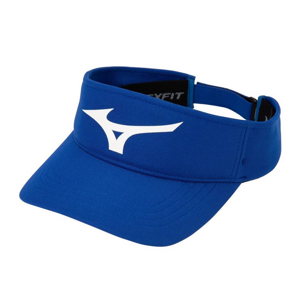 Mizuno Diamond Baseball Visor Dam Kungsblått Vita | 926817KLZ