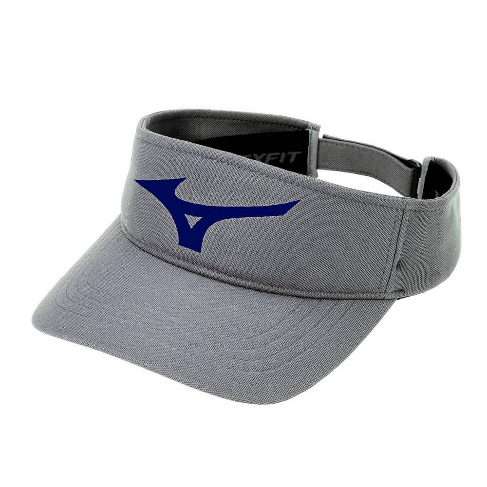 Mizuno Diamond Baseball Visor Herr Grå Kungsblått | 823975GSH