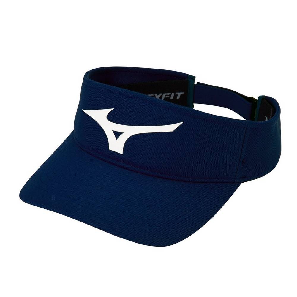 Mizuno Diamond Baseball Visor Herr Marinblå Vita | 973246TKM