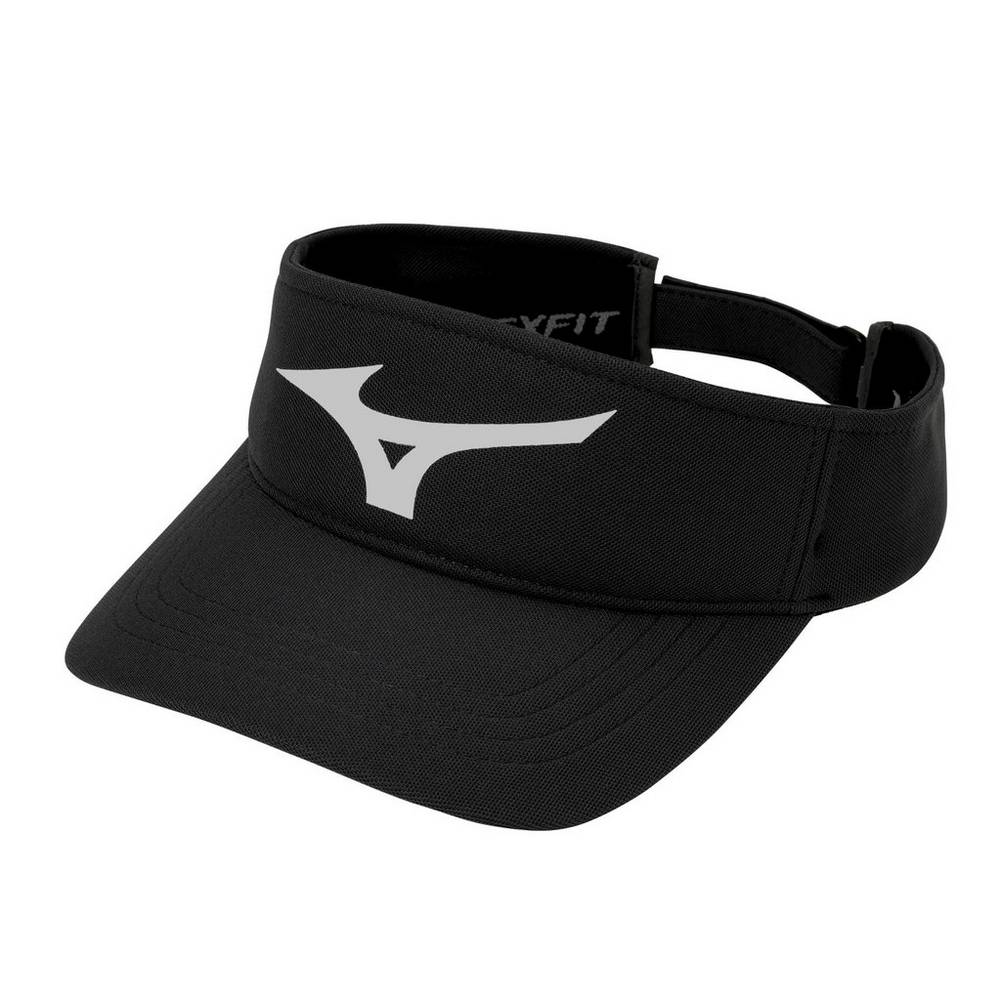 Mizuno Diamond Baseball Visor Herr Svarta Grå | 450136SVB