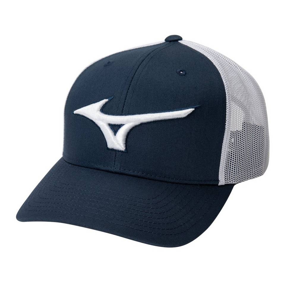 Mizuno Diamond Trucker Baseball Hatt Dam Marinblå Vita | 652743MXJ