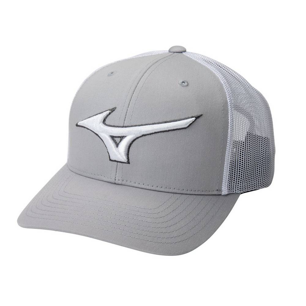 Mizuno Diamond Trucker Baseball Hatt Dam Grå Vita | 910632ROZ