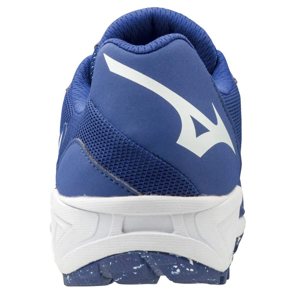 Mizuno Dominant All Surface Low Turf Baseball Skor Herr Kungsblått Vita | 392176FIT