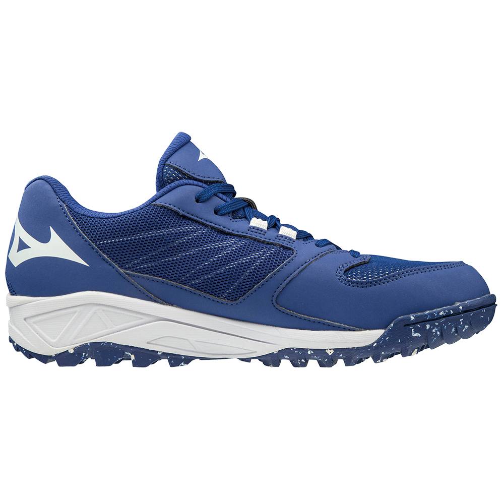 Mizuno Dominant All Surface Low Turf Baseball Skor Herr Kungsblått Vita | 392176FIT