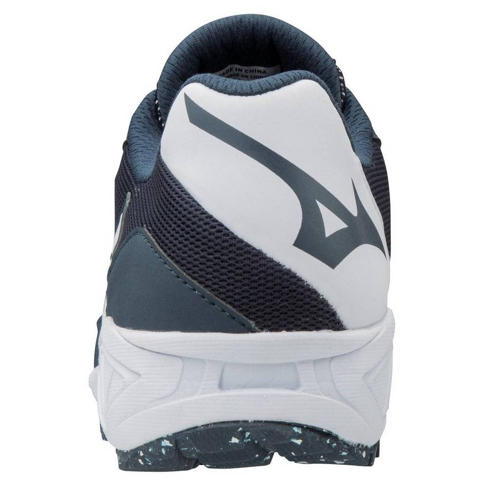 Mizuno Dominant All Surface Low Turf Baseball Skor Herr Marinblå Vita | 457362TCR