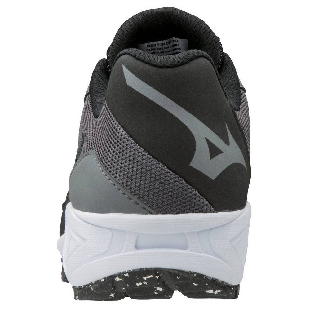 Mizuno Dominant All Surface Low Turf Baseball Skor Herr Grå Svarta | 746530AKO