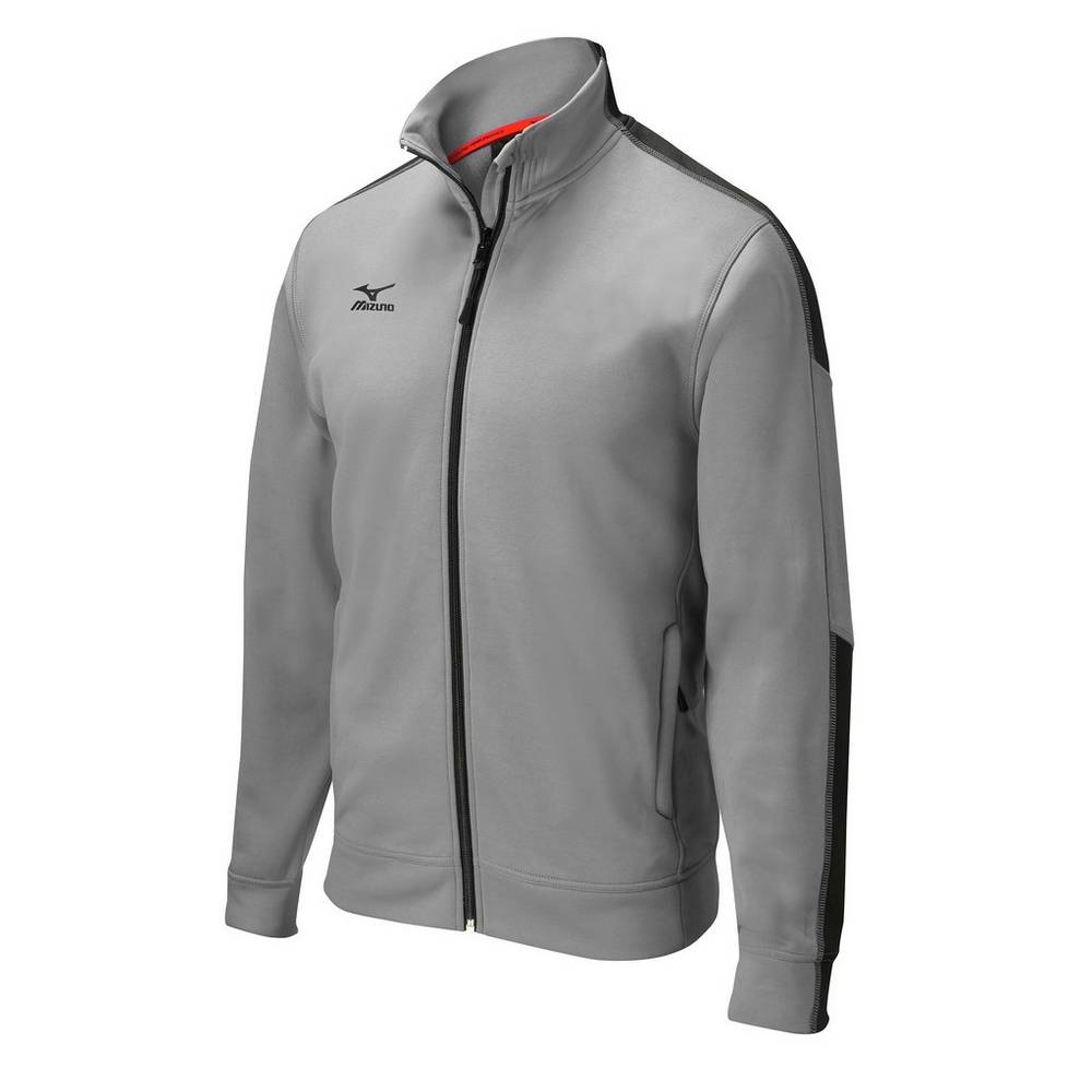 Mizuno Elite Thermal Jacka Herr Grå Svarta | 478016EWO