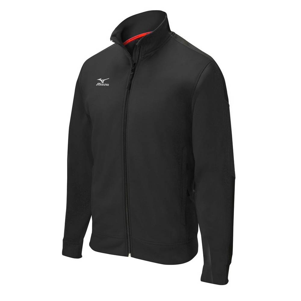 Mizuno Elite Thermal Jacka Herr Svarta | 730956NVI