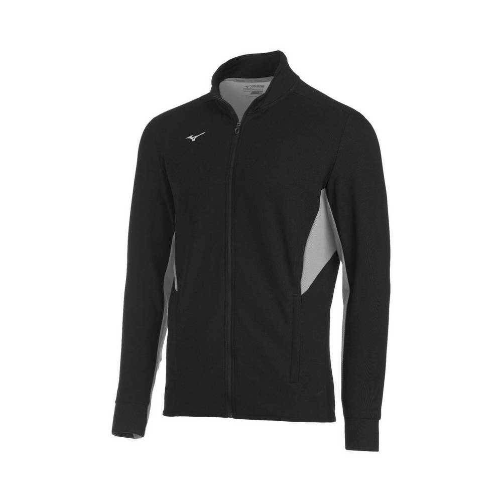 Mizuno Elite Thermal Jacka Herr Svarta Grå | 538460APQ