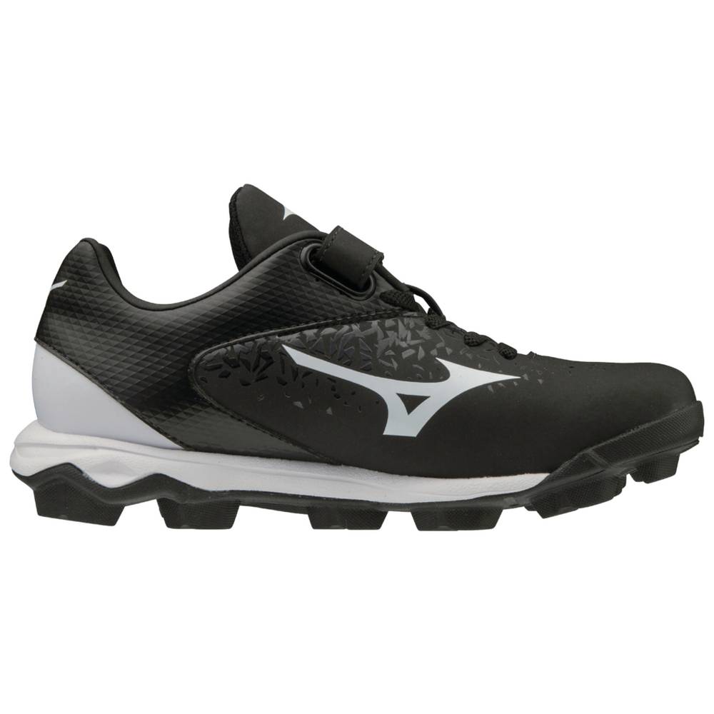 Mizuno Finch Select Nine Molded Baseball Skor Dam Svarta Vita | 024635WAF