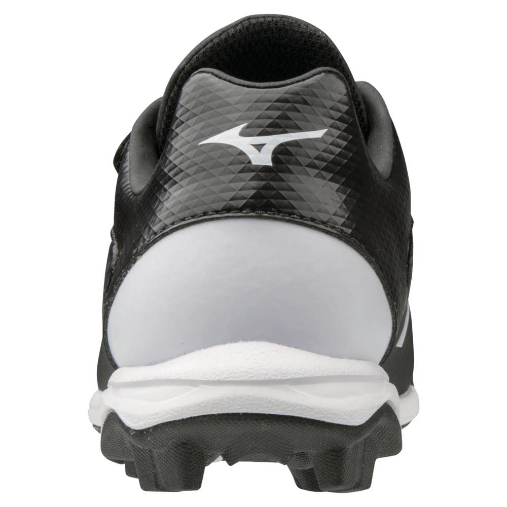 Mizuno Finch Select Nine Molded Baseball Skor Dam Svarta Vita | 024635WAF