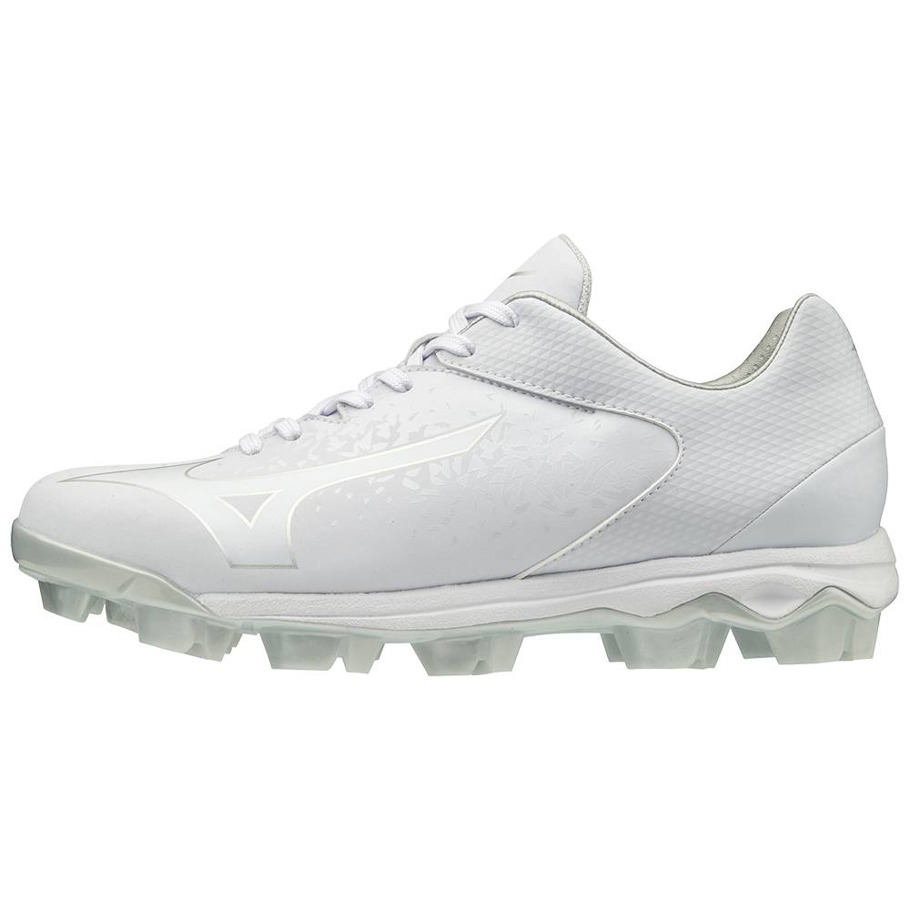 Mizuno Finch Select Nine Molded Baseball Skor Dam Vita | 042786JVW