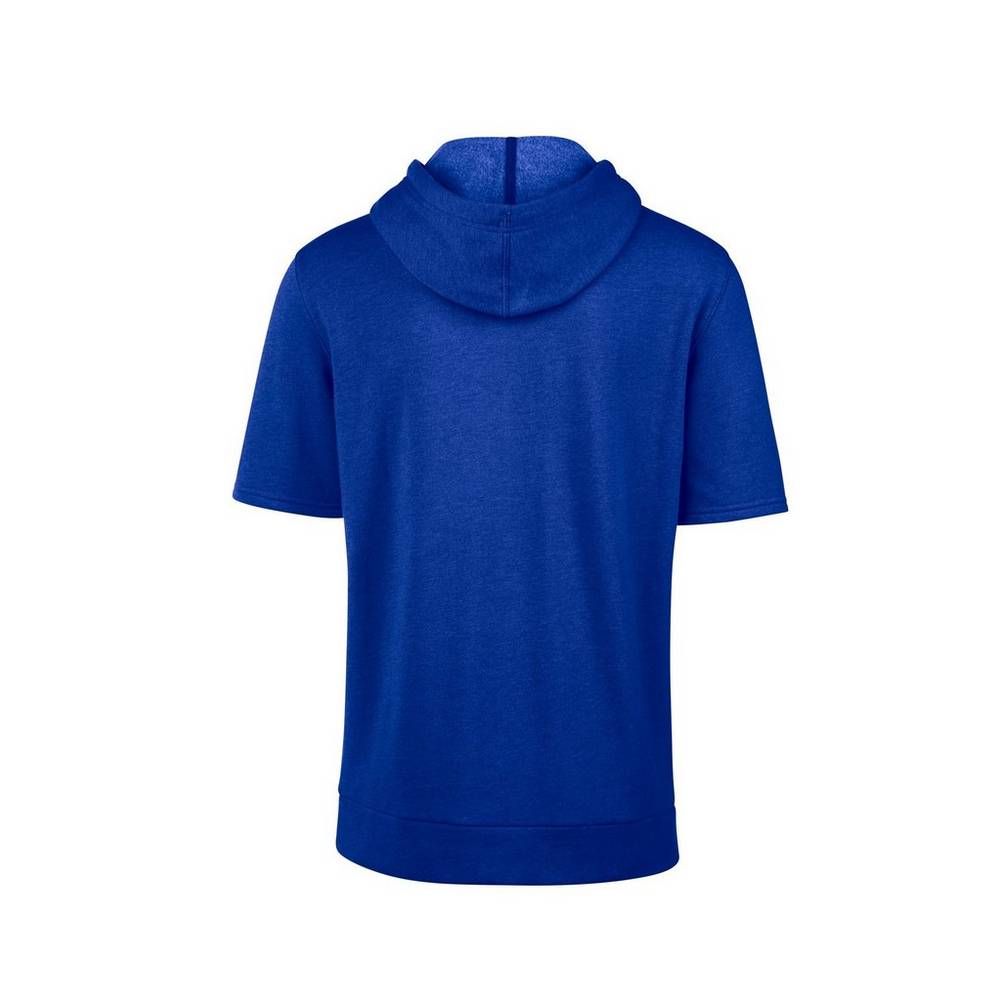 Mizuno Game Time Korta Sleeve Hoodie Herr Kungsblått | 837569VIH