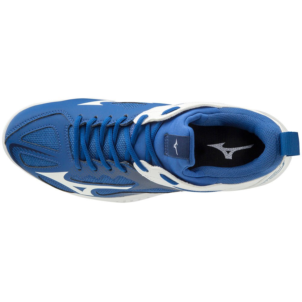 Mizuno Ghost Shadow Handbollsskor Dam Blå Vita Blå | 613590BKL