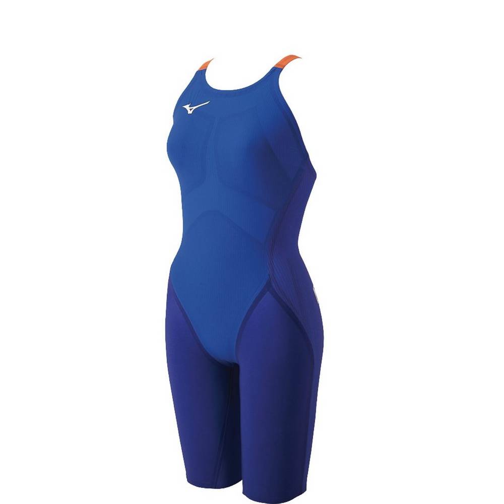 Mizuno Gx-sonic Iv Sprinter Technical Swimsuit Dam Blå Orange | 098235FVM