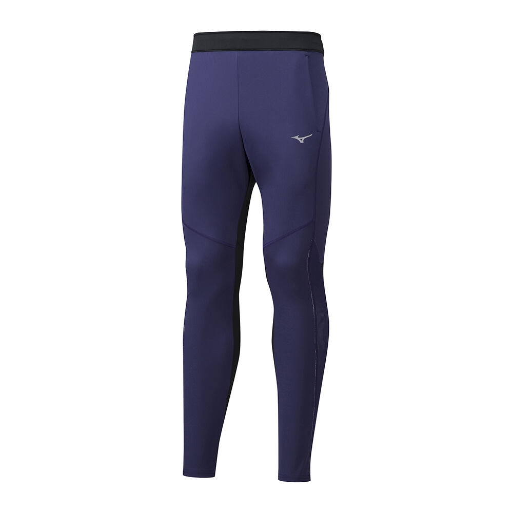 Mizuno Hineri Hybrid BT Löpar Tights Herr Mörklila | 956871GAL