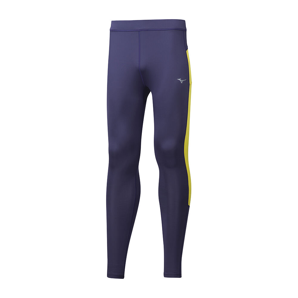 Mizuno Impulse Core Long Löpar Tights Herr Lila | 940738IMH