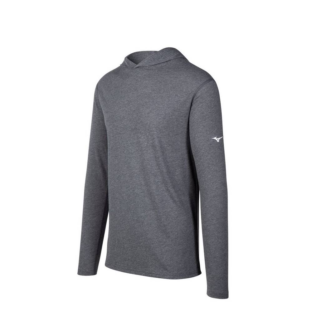 Mizuno Inspire Hoodie Herr Grå | 526389PIY