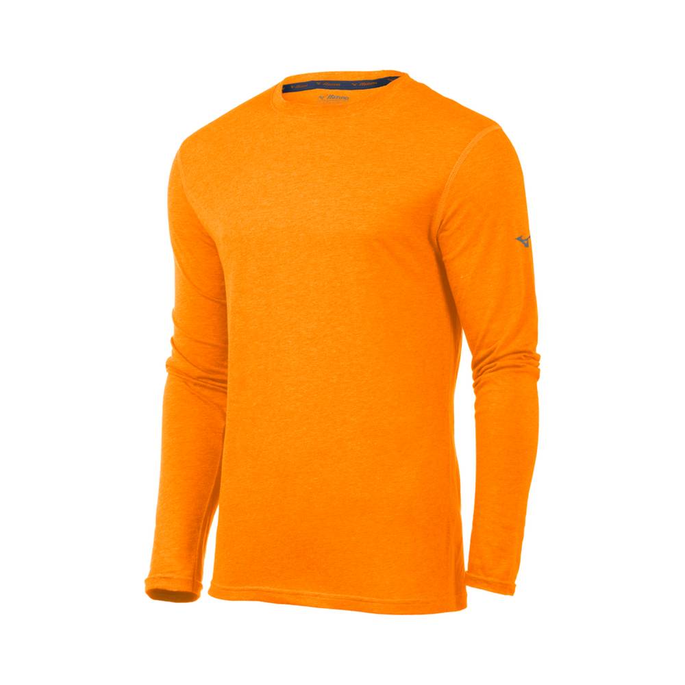 Mizuno Inspire Long Sleeve Blast Herr Orange | 380216UQB