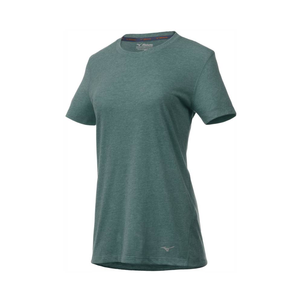 Mizuno Inspire T shirts Dam Gröna | 541679PBO