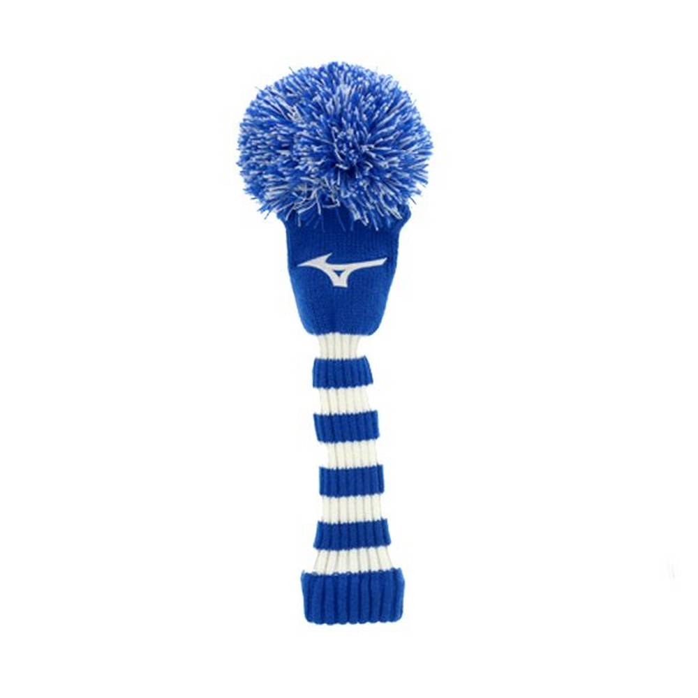 Mizuno Knit Pom Fairway Head Cover Dam Blå Vita | 397150XHB