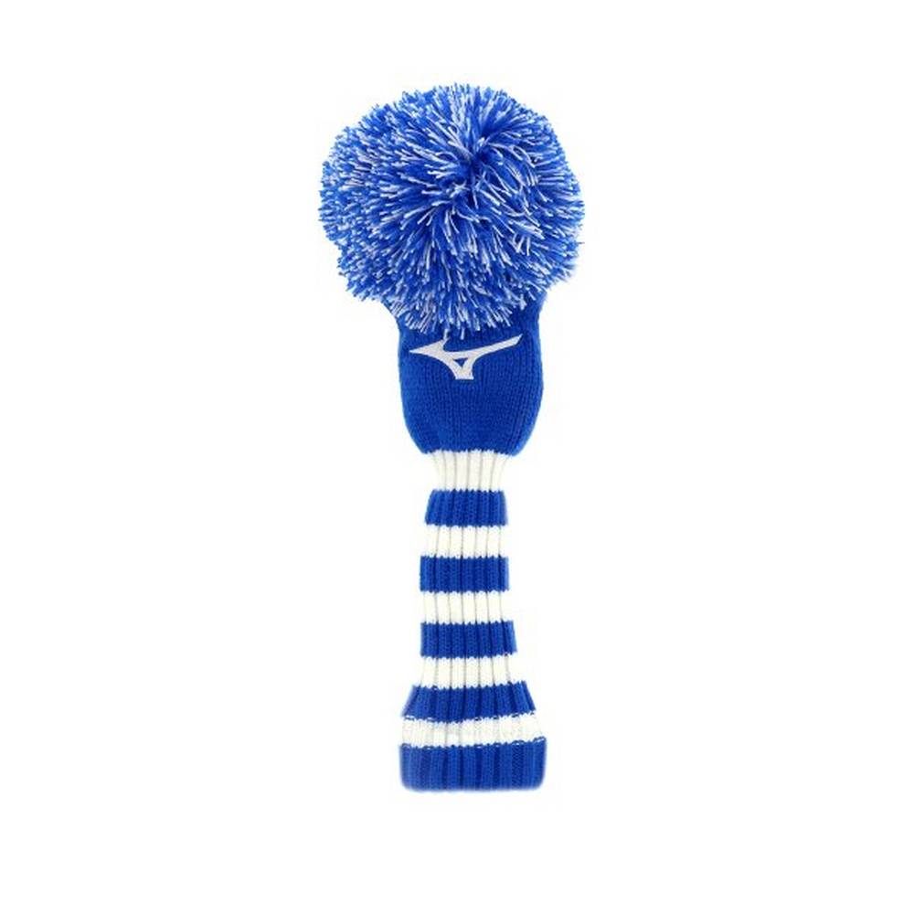 Mizuno Knit Pom Hybrid Head Cover Dam Blå Vita | 524093QPM