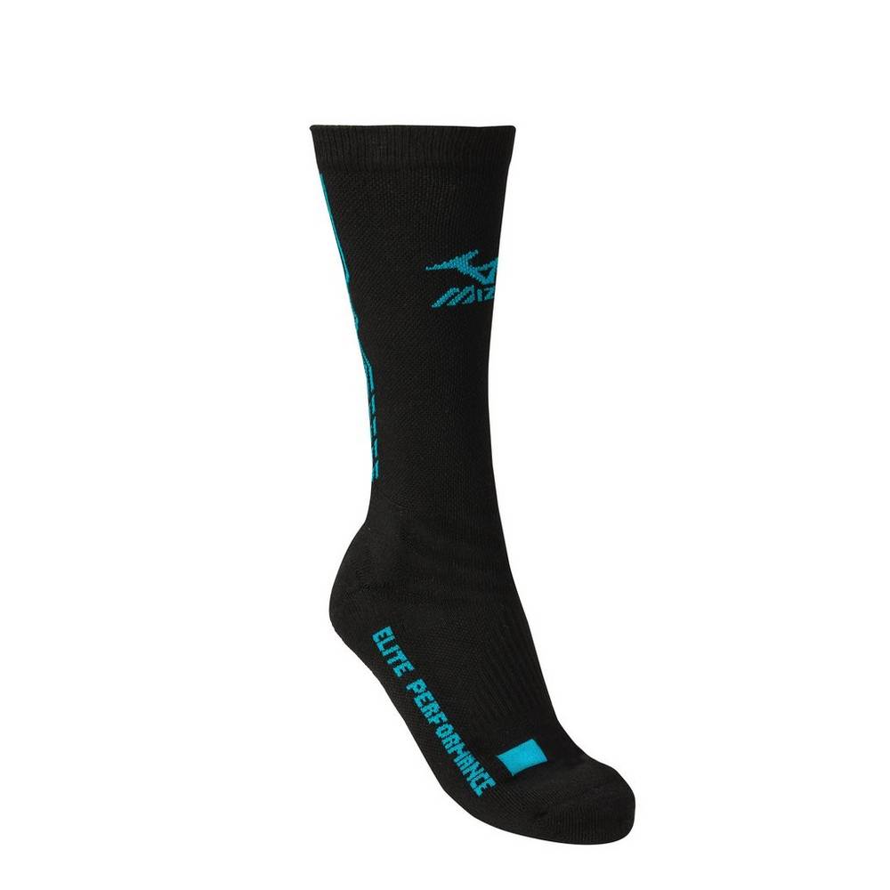 Mizuno Legacy Crew Volleyball Strumpor Dam Svarta Blå | 879156JQW