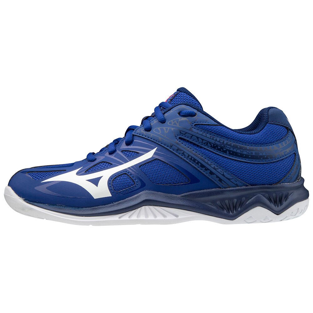 Mizuno Lightning Star Z5 Volleybollskor Dam Blå Vita Rosa | 374162WTS