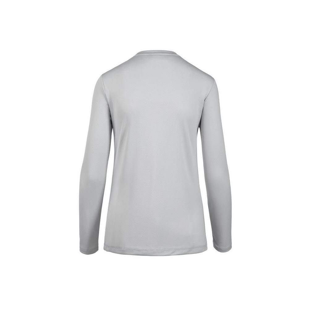 Mizuno Long Sleeve T shirts Dam Grå | 354967GPE