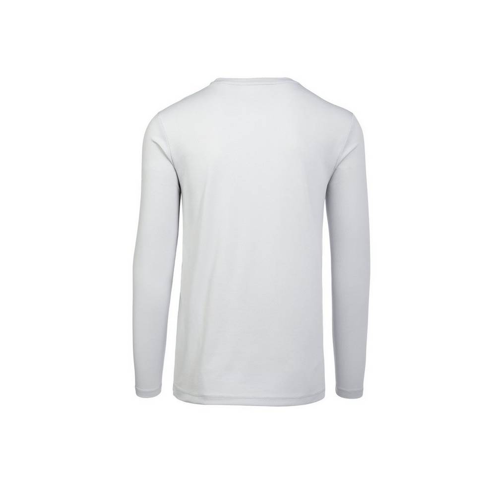 Mizuno Long Sleeve T shirts Herr Grå | 609548GIV