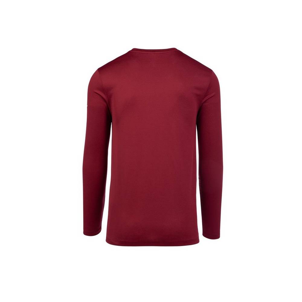 Mizuno Long Sleeve T shirts Herr Röda | 942163DIN