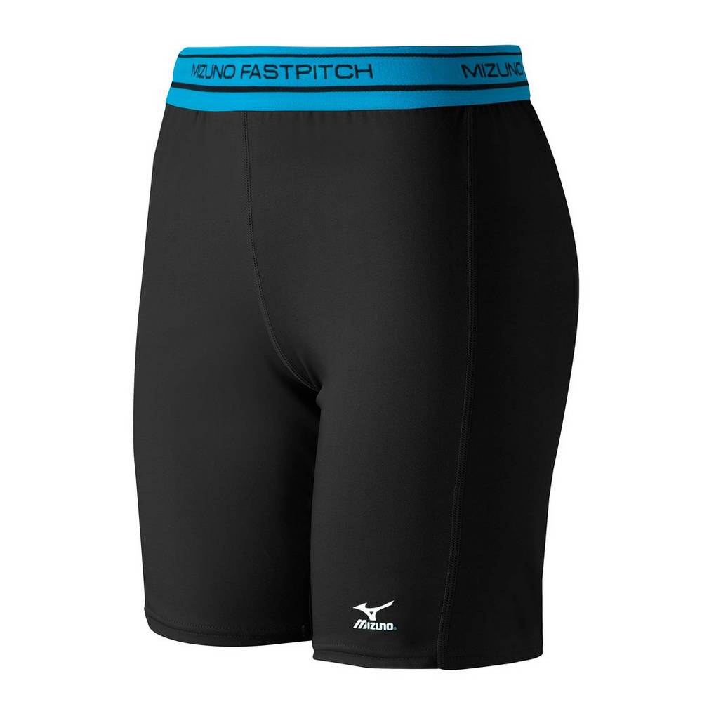 Mizuno Low Rise Compression Sliding Shorts Dam Svarta | 568412MZL