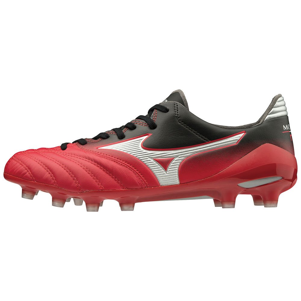 Mizuno MORELIA NEO II MD Fotbollskor Dam Röda Silver Svarta | 068945WDR