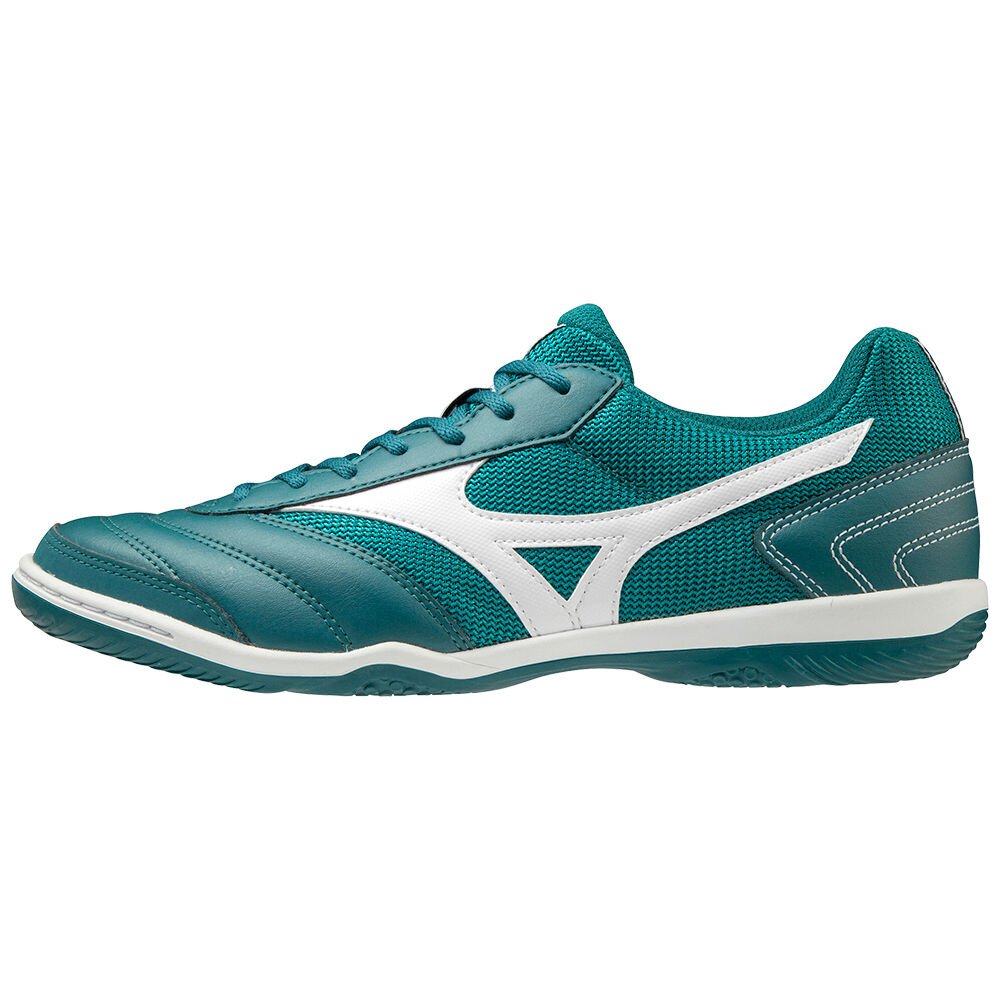 Mizuno MRL Sala Club IN Fotbollskor Dam Turkos Vita | 467520DOX