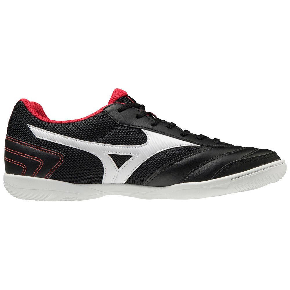 Mizuno MRL Sala Club IN Fotbollskor Dam Svarta Silver Röda | 478602WUM