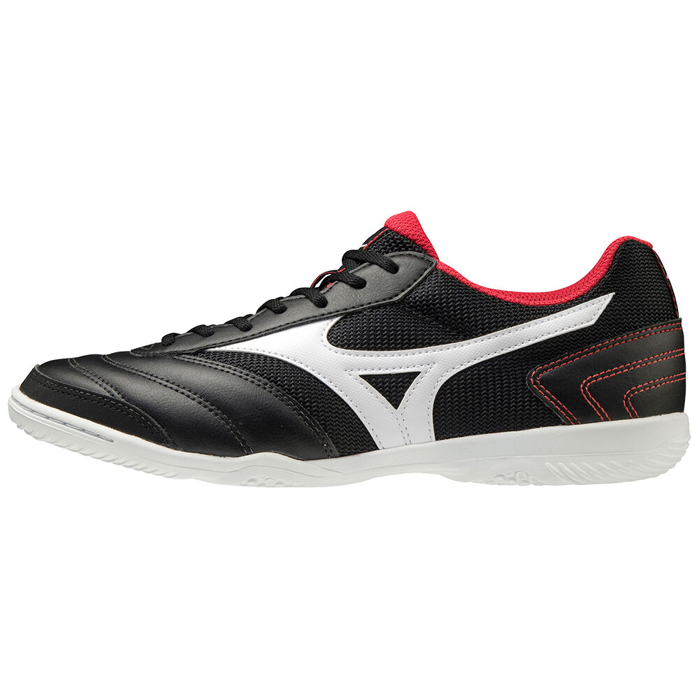 Mizuno MRL Sala Club IN Fotbollskor Herr Svarta Silver Röda | 649731ZWF