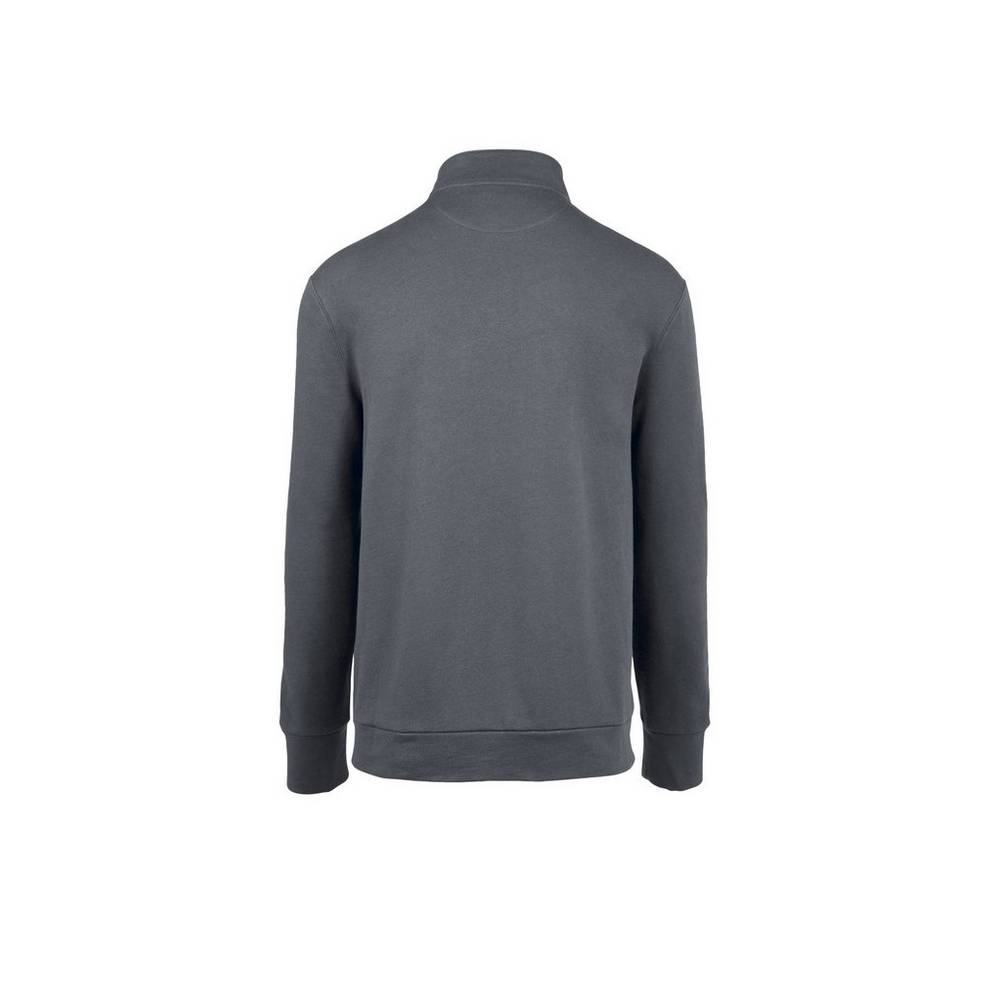 Mizuno MZ1 1/4 Zip Fleece Sweatshirt Herr Grå | 549207UAZ