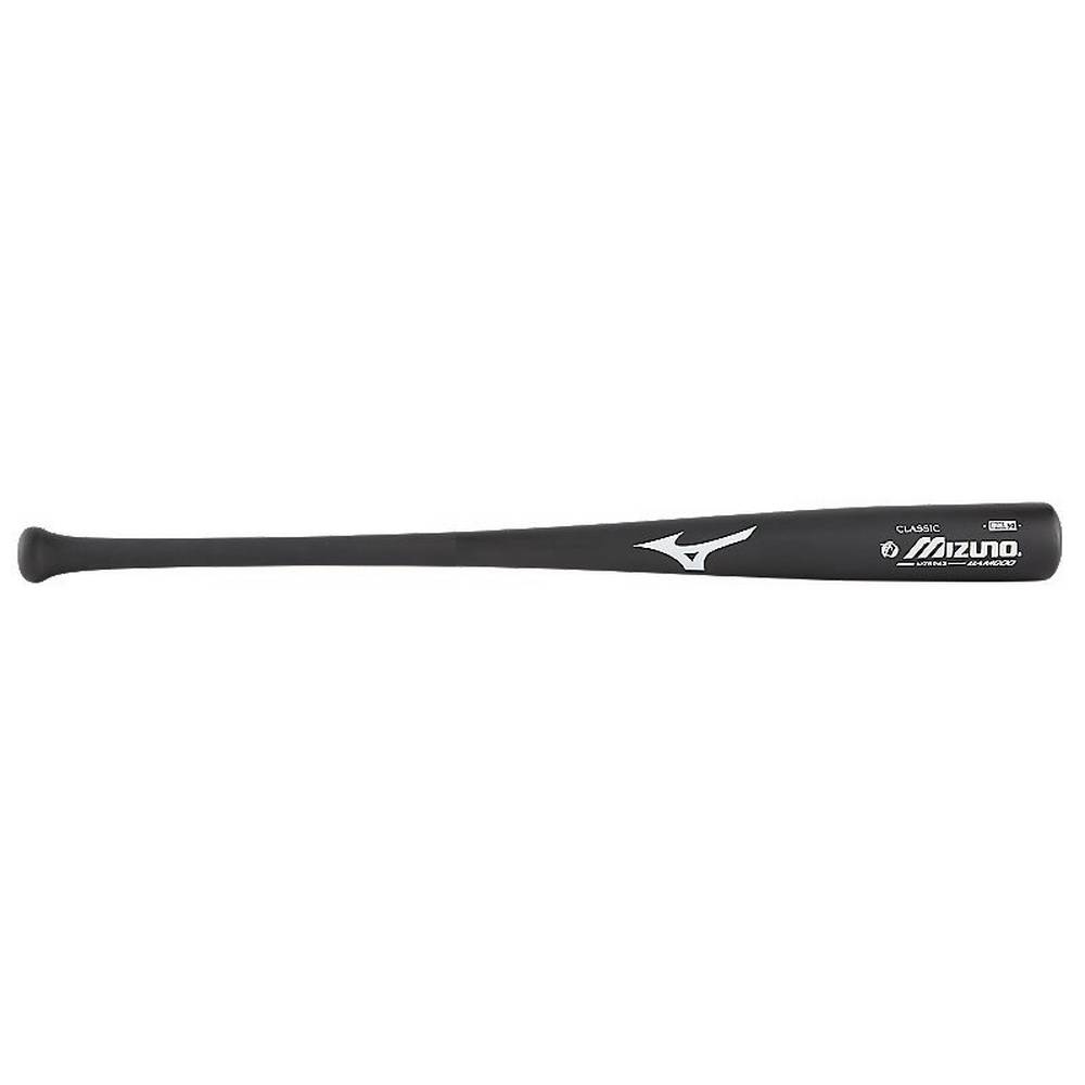 Mizuno MZB 243 Bamboo Klassiska Wood Baseball Bat Herr Svarta | 965730NOR