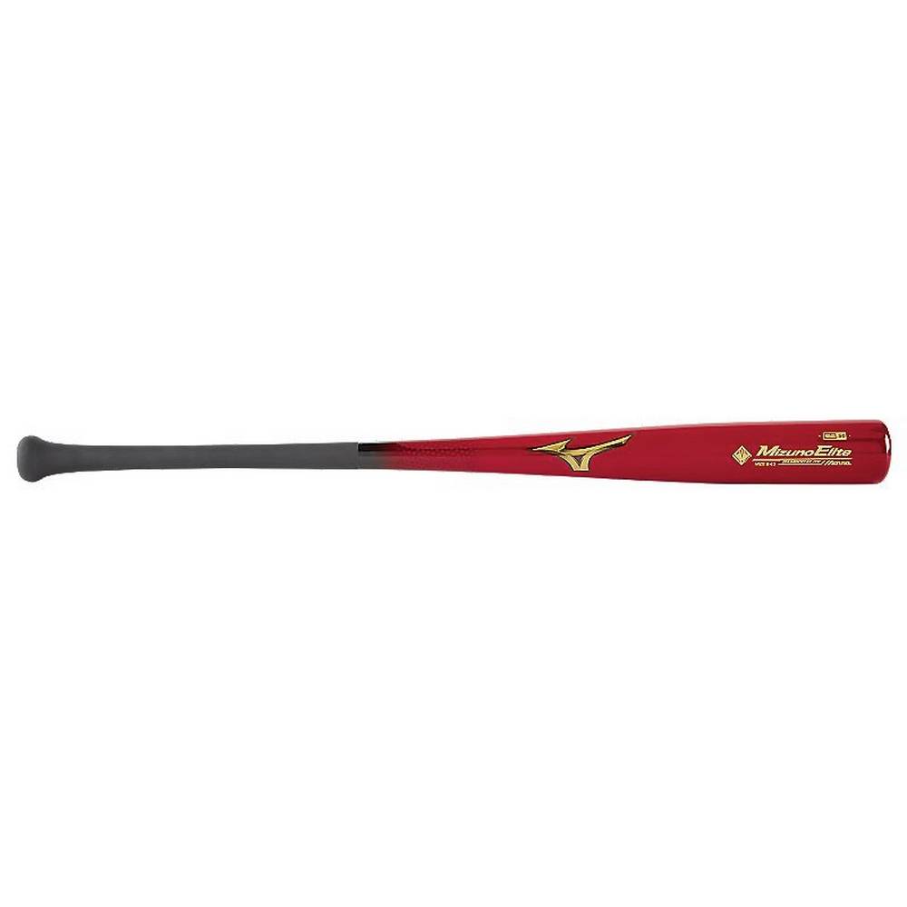 Mizuno MZE 243 Bamboo Elite Wood Baseball Baseball Bat Herr Mörkrosa Svarta | 405682BMN