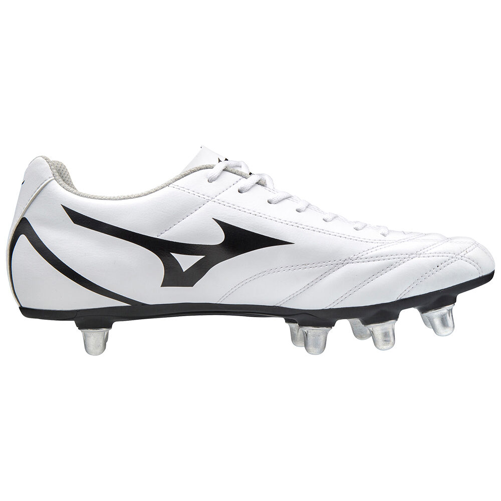 Mizuno Monarcida Neo Rugby SI Rugbyskor Herr Vita Svarta Röda | 218705QJY