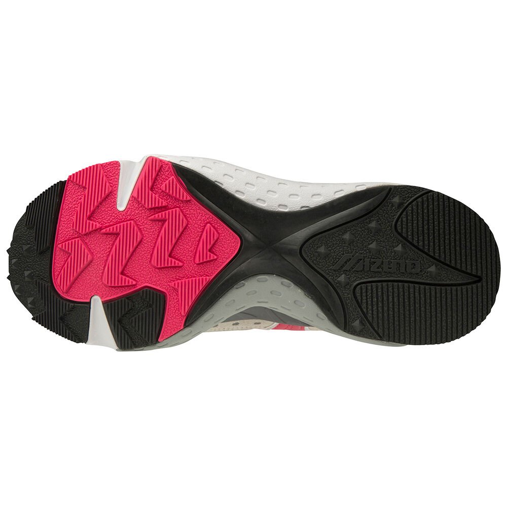 Mizuno Mondo Control Sneakers Dam Vita Rosa Blå | 253948ETW