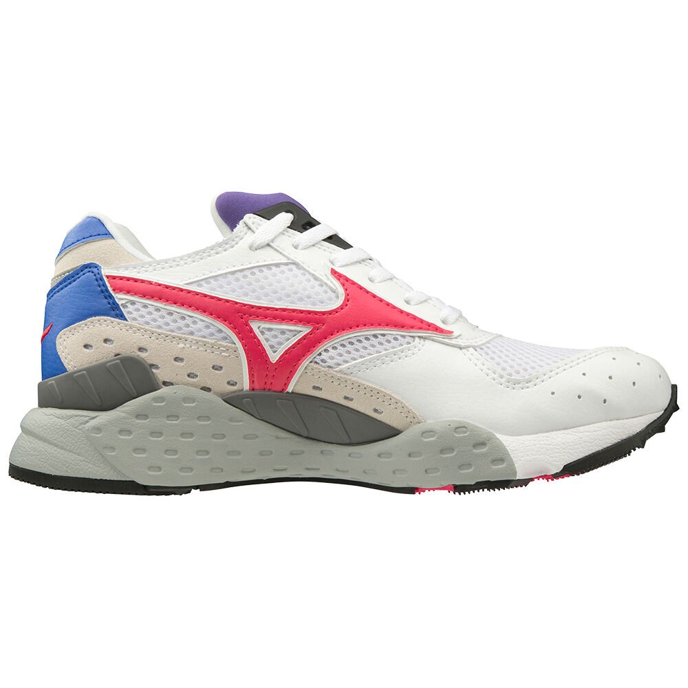 Mizuno Mondo Control Sneakers Dam Vita Rosa Blå | 253948ETW