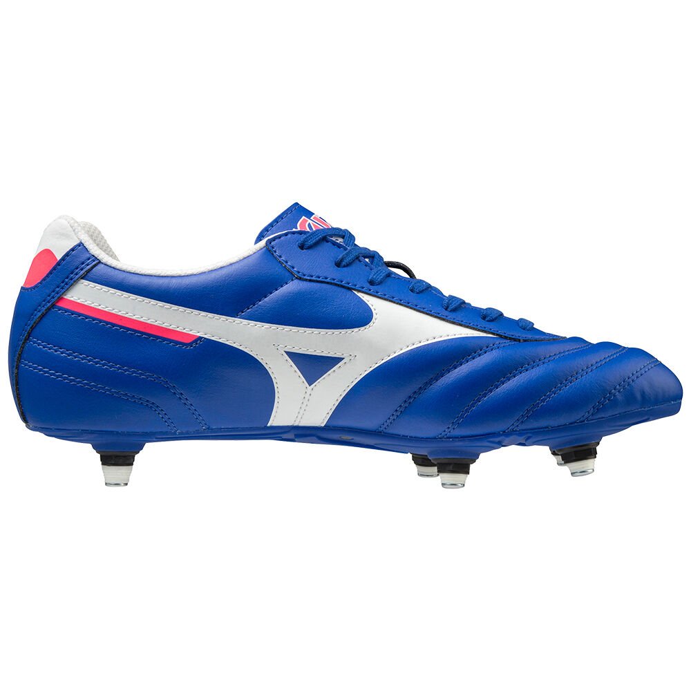 Mizuno Morelia II Club SI Fotbollskor Dam Blå Vita | 140679VXS