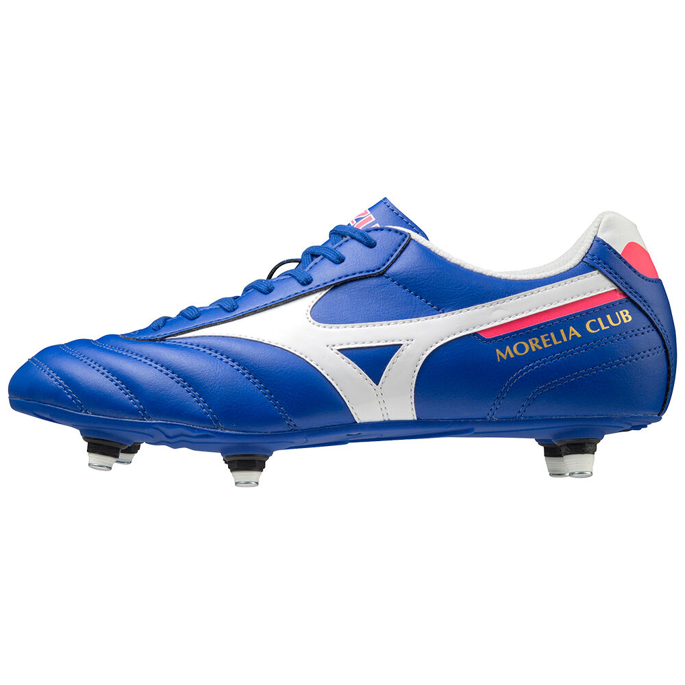 Mizuno Morelia II Club SI Fotbollskor Herr Blå Vita | 231657ATL