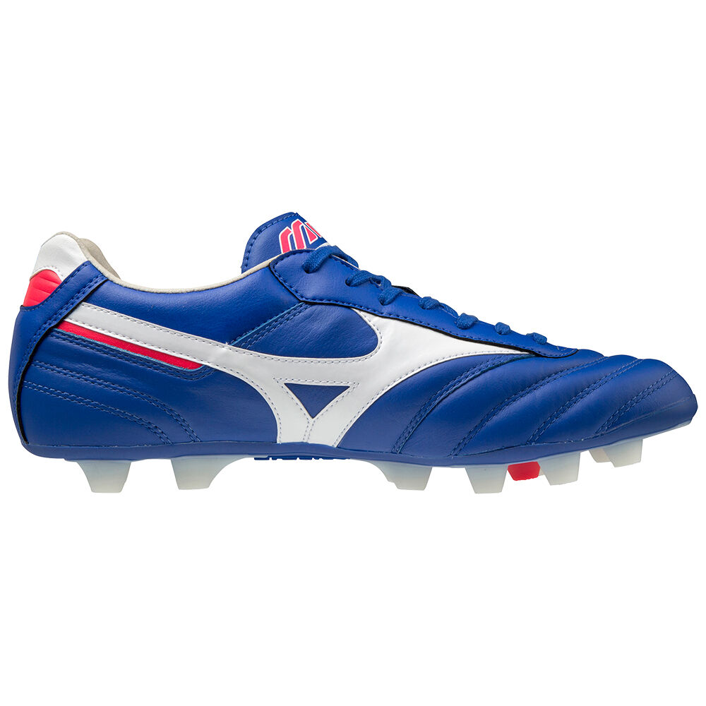 Mizuno Morelia II Elite Fotbollskor Herr Blå Vita | 815279RJU